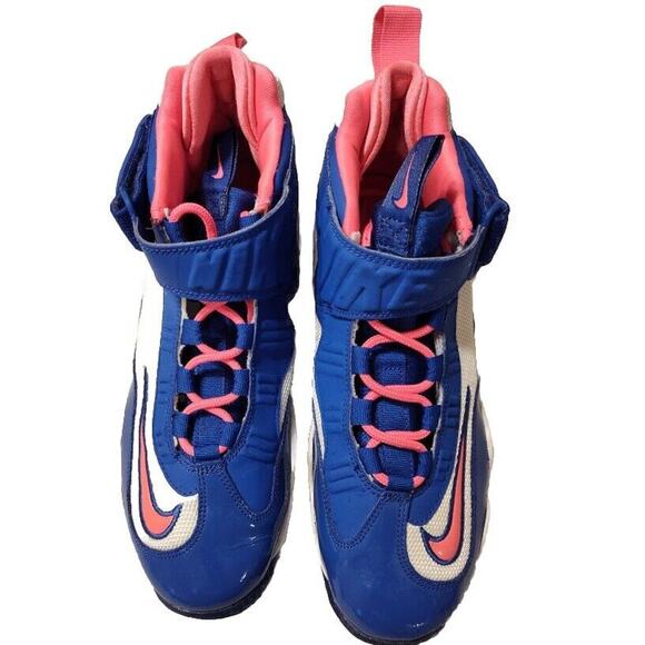 Nike Air Griffey Max 1 Youth 7Y Womens 8.5 552983-100 Rare Colorway Blue White - Picture 2 of 6